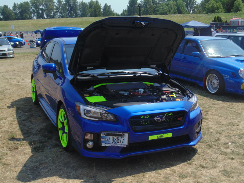 Illustration for article titled Went to a Subaru meet and ended up riding along in a NASCAR car